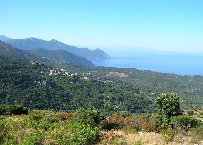 Maison Ancienne Renovee Avec Vue Sur Et Cap Corse וילה סנטורי